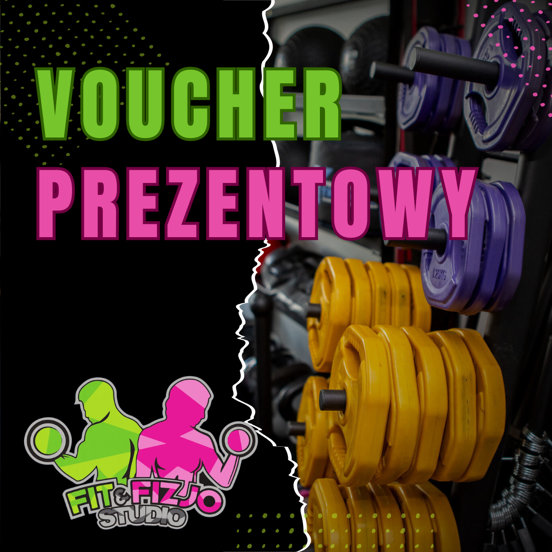 Voucher na dowolne zajęcia do wykorzystania w studio treningowym Fit&Fizjo Studio.